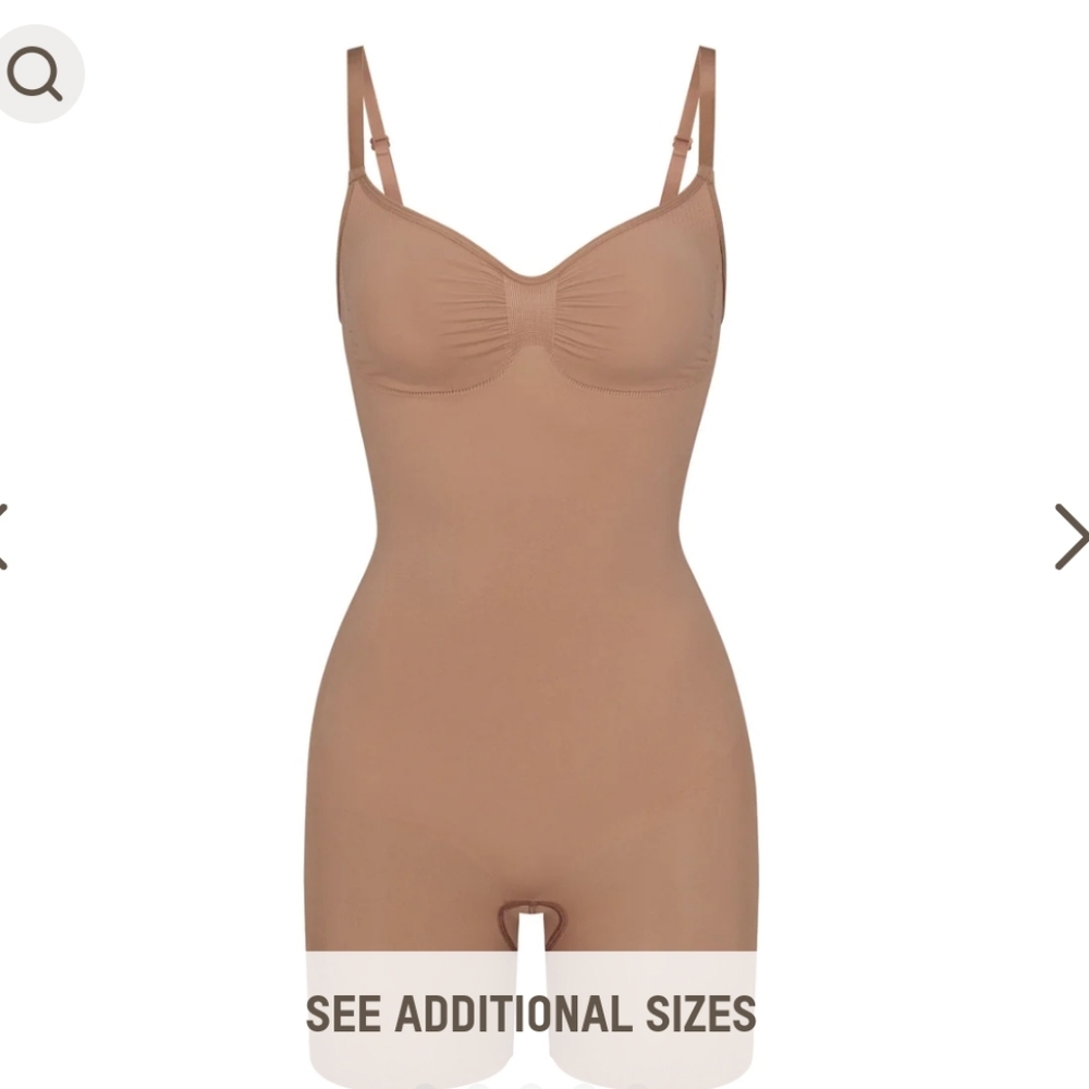 SKIMS Sculpt Mid thigh bodysuit